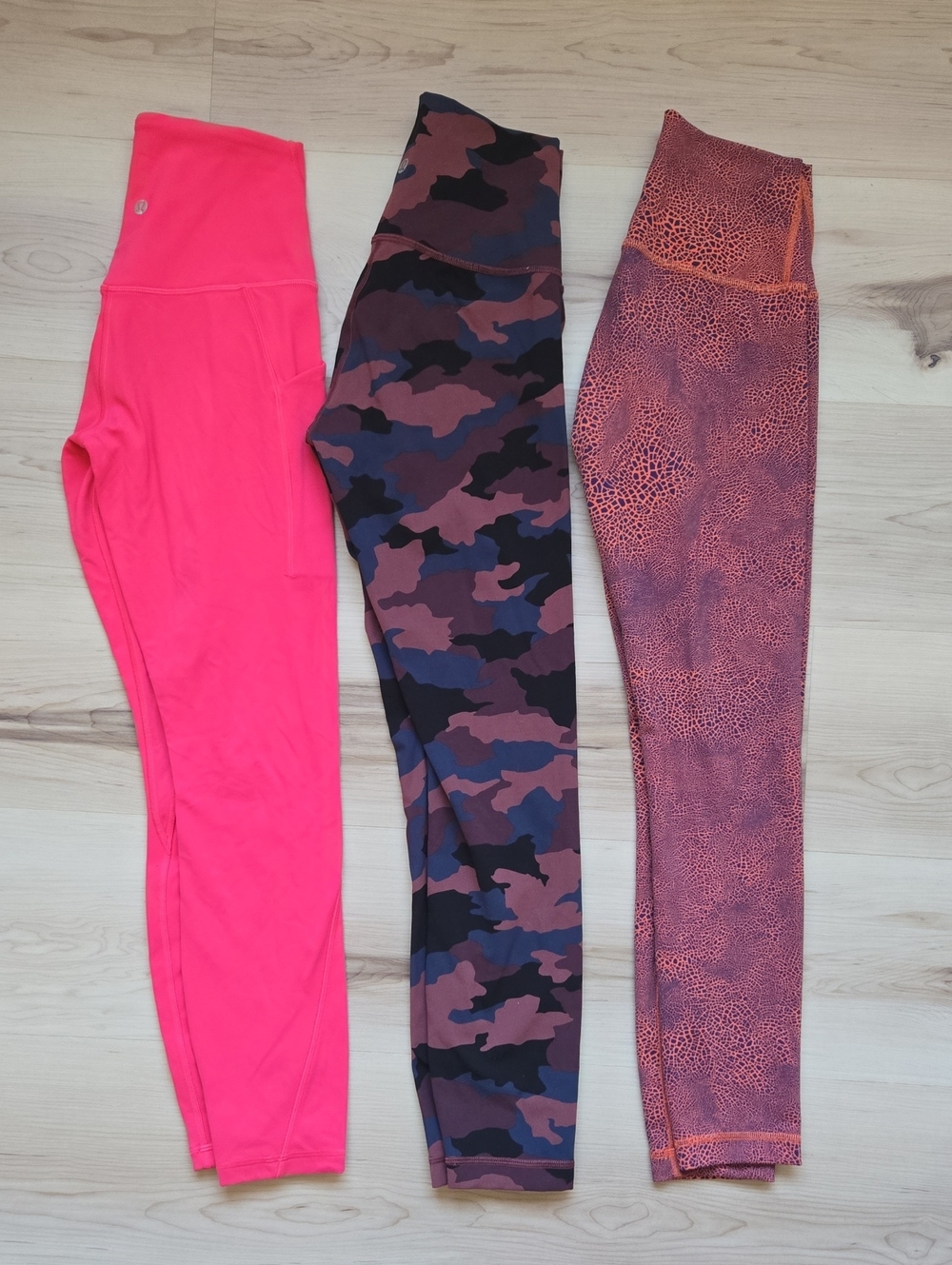 Three Pairs, Lululemon Leggings, Size 4